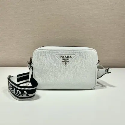Replica Prada Medium leather bag White Shoulder bag #3809 - Image 6