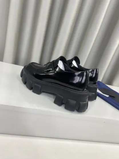 Replica PRADA Brushed leather Monolith loafers Shoes #3866 - Image 3