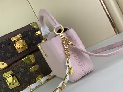 Replica Louis Vuitton Capucines Mini M23363 Pink #3797 - Image 6