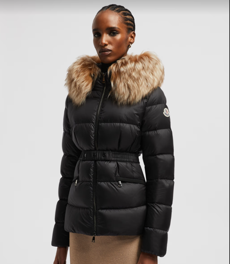 Moncler fur hood womens deals