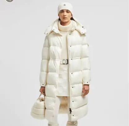 REPLICA MONCLER CAVETTAZ HOODED LONG DOWN JACKET #3819