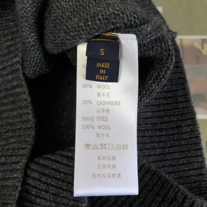 Replica Louis Vuitton Embellished Wool-Cashmere Blend Pullover Cardigan #3903 - Image 24