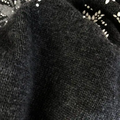 Replica Louis Vuitton Embellished Wool-Cashmere Blend Pullover Cardigan #3903 - Image 20