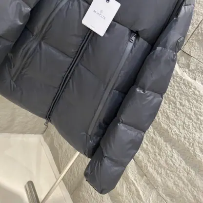 REPLICA MONCLER BLACK MONTCLA SHORT DOWN JACKET UNISEX #3768 - Image 5