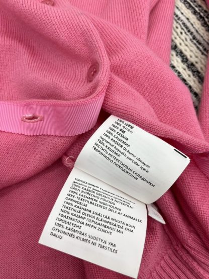 Replica Miu Miu Cashmere knit cardigan with Buttons pink #3886 - Image 8