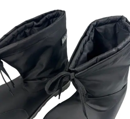 REPLICA BALENCIAGA MEN'S ALASKA LOW BOOT IN BLACK #3794 - Image 4