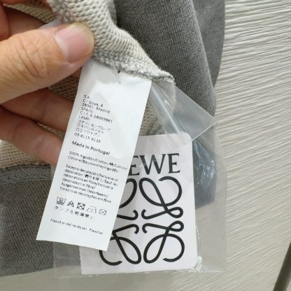 Replica LOEWE Flamenco hoodie in cotton and cashmere Sweatshirt For Women #3904 - Image 6