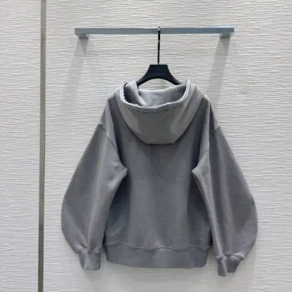 Replica LOEWE Flamenco hoodie in cotton and cashmere Sweatshirt For Women #3904 - Image 2