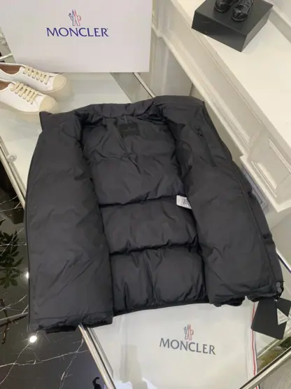 REPLICA MONCLER MEN'S MASAC SHORT DOWN JACKET BLUE #3767 - Image 11