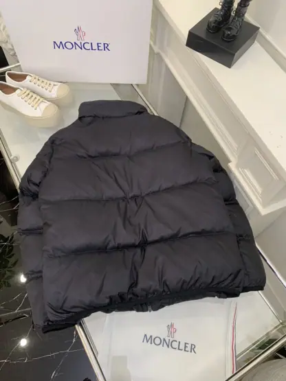 REPLICA MONCLER MEN'S MASAC SHORT DOWN JACKET BLUE #3767 - Image 13