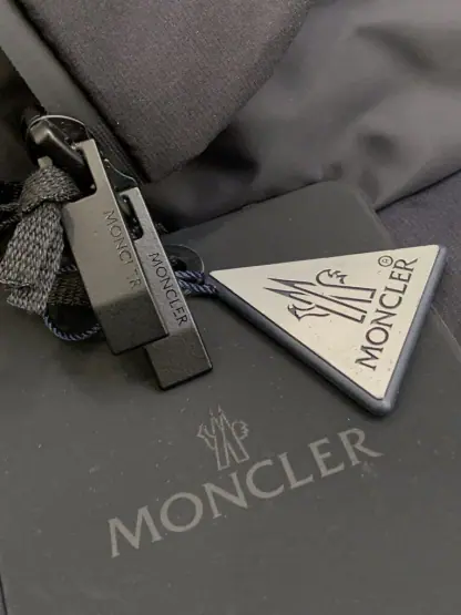 REPLICA MONCLER MEN'S MASAC SHORT DOWN JACKET BLUE #3767 - Image 14