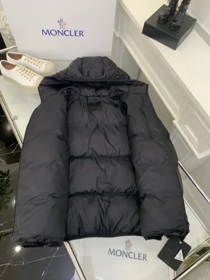 REPLICA MONCLER MEN'S MASAC SHORT DOWN JACKET BLUE #3767 - Image 16