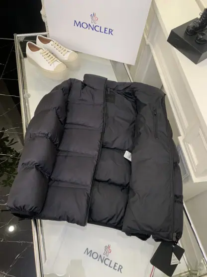 REPLICA MONCLER MEN'S MASAC SHORT DOWN JACKET BLUE #3767 - Image 19
