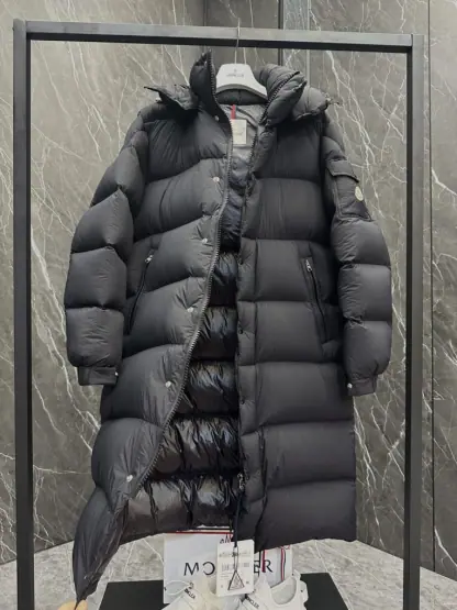 Replica Moncler Men's Hanoverian Long Down Jacket #3765 - Image 7