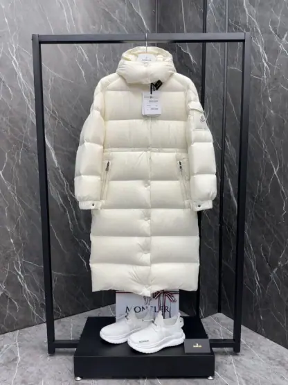 REPLICA MONCLER CAVETTAZ HOODED LONG DOWN JACKET #3819 - Image 10