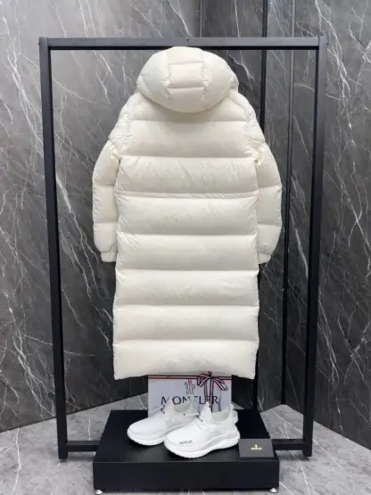 REPLICA MONCLER CAVETTAZ HOODED LONG DOWN JACKET #3819 - Image 5