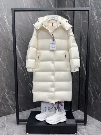REPLICA MONCLER CAVETTAZ HOODED LONG DOWN JACKET #3819 - Image 7