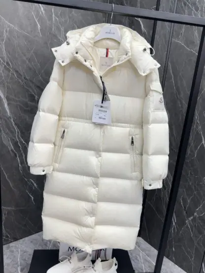REPLICA MONCLER CAVETTAZ HOODED LONG DOWN JACKET #3819 - Image 8