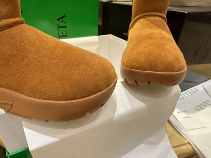 Replica Bottega Veneta Snap Ankle Boot Caramel For Women #3800 - Image 15