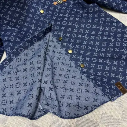 Replica Louis Vuitton Women's Denim Shirts 2024S #3758 - Image 7