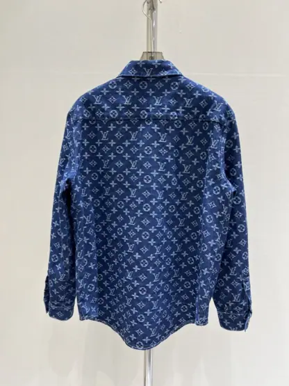 Replica Louis Vuitton Women's Denim Shirts 2024S #3758 - Image 8