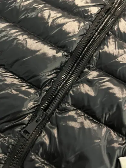 REPLICA MONCLER MOKA LONG DOWN JACKET BLACK #3897 - Image 2