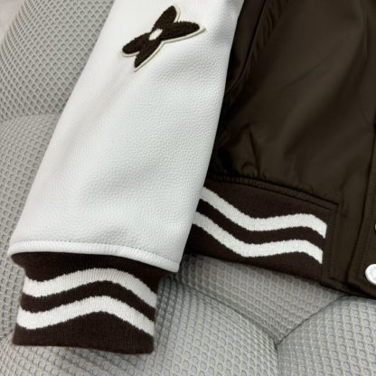 Replica Louis Vuitton Embroidered Varsity Jacket For Men 1AFPWZ #3857 - Image 3