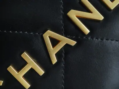 REPLICA CHANEL 22 BACKPACK BLACK LAMBSKIN 2025 #4037 - Image 16