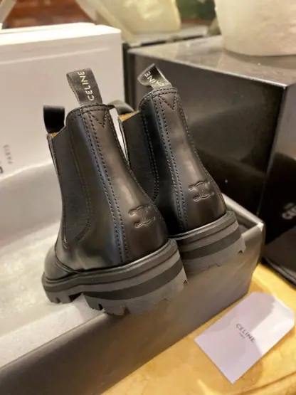 REPLICA CELINE MARGARET CHELSEA BOOT IN CALFSKIN #3921 - Image 7
