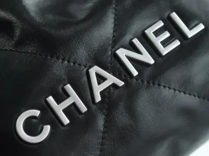 REPLICA CHANEL 22 MINI HANDBAG CALFSKIN BLACK & SLIVER HARDWARE 2025 #4043 - Image 10