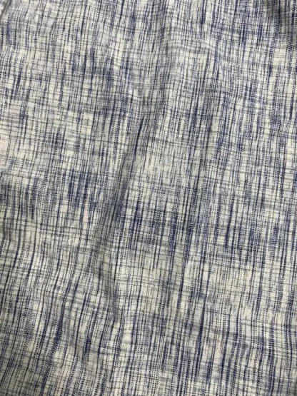 Replica Dior Blue and White Dior Oblique Kasuri Cotton Denim Overshirt #3982 - Image 5