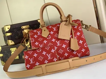 Replica Louis Vuitton Speedy P9 Bandoulière 25 M24425 Red #3997