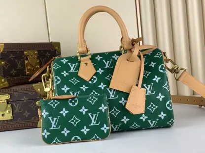 Replica Louis Vuitton Speedy P9 Bandoulière 25 M24422 Green #3996