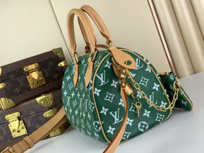Replica Louis Vuitton Speedy P9 Bandoulière 25 M24423 Green #3996 - Image 7
