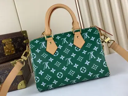 Replica Louis Vuitton Speedy P9 Bandoulière 25 M24423 Green #3996 - Image 9
