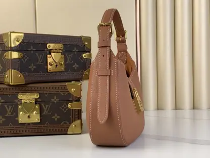 Replica Louis Vuitton Low Key Shoulder Bag M24885 Cognac #4102 - Image 3