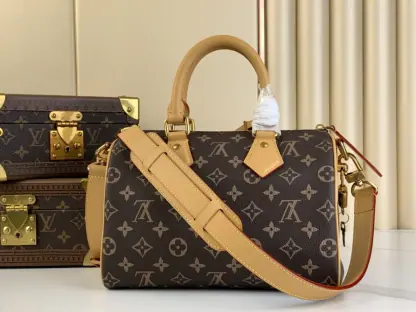 Replica Louis Vuitton Speedy P9 Bandoulière 25 M24443 Monogram #3991 - Image 4