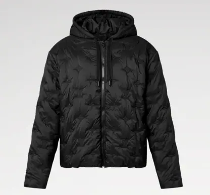 Replica Louis Vuitton Monogram Quilted Hooded Blouson 1AFA72 #3985