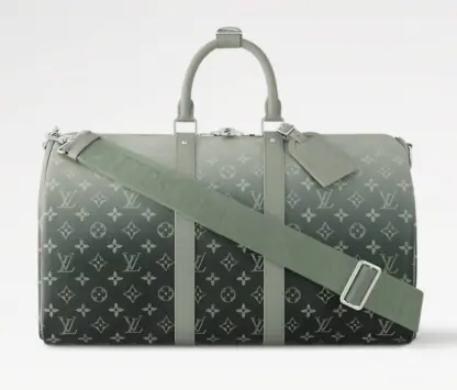 Replica Louis Vuitton Keepall Bandoulière 45 Green Monogram M11718 #3612