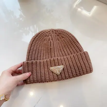 Replica Prada Wool and cashmere beanie Hat #4092 - Image 9