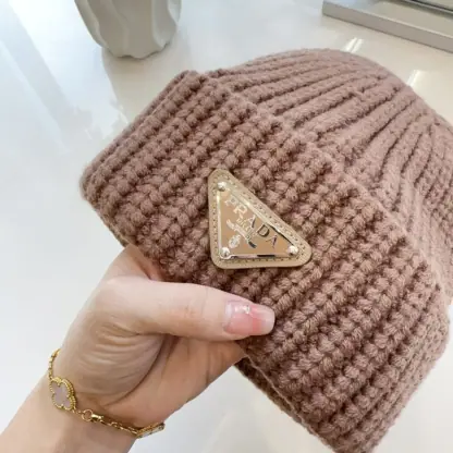 Replica Prada Wool and cashmere beanie Hat #4092 - Image 3