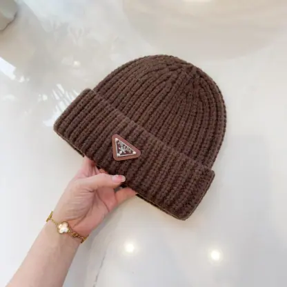 Replica Prada Wool and cashmere beanie Hat #4094 - Image 7