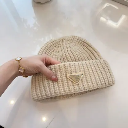 Replica Prada Wool and cashmere beanie Hat #4093 - Image 6