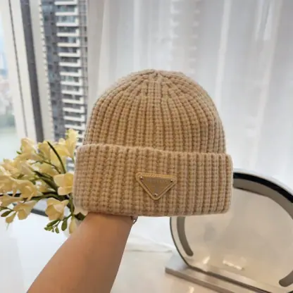 Replica Prada Wool and cashmere beanie Hat #4093 - Image 5