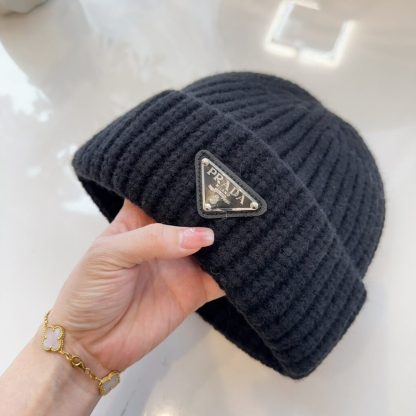 Replica Prada Wool and cashmere beanie Hat #4095 - Image 7