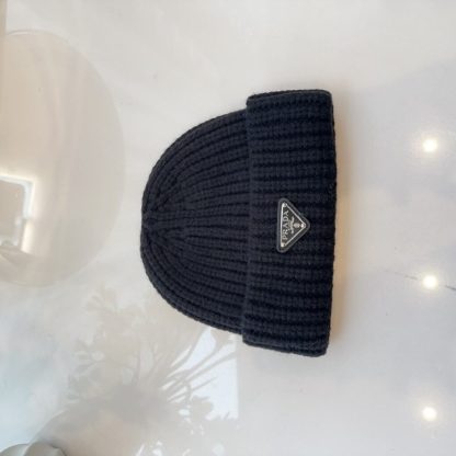 Replica Prada Wool and cashmere beanie Hat #4095 - Image 4
