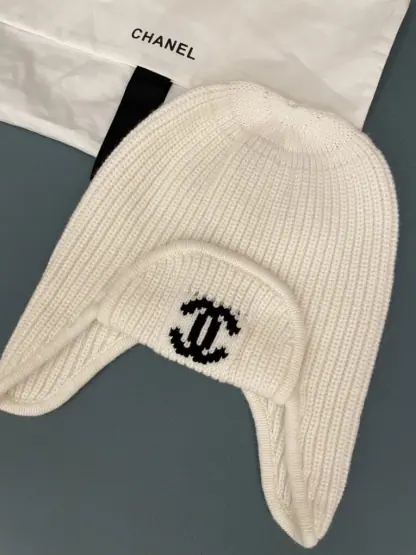 Replica CHANEL Wool Skiing Hat 2025 #4083 - Image 2