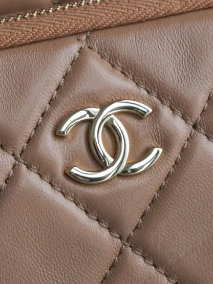REPLICA CHANEL SMALL CAMERA CASE CARAMEL #4033 - Image 13