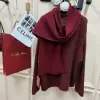 Replica Loro Piana Vallé Scarf Cashmere Weathering Steel Melange #4014 - Image 4