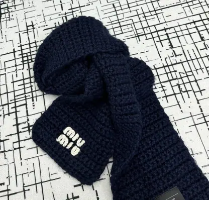 Replica Miu Miu Wool trapper hat with Scarf #4079 - Image 3